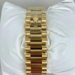 Super Clone Rolex Day-Date 228238-0005 Champagnerfarbenes Zifferblatt 40mm