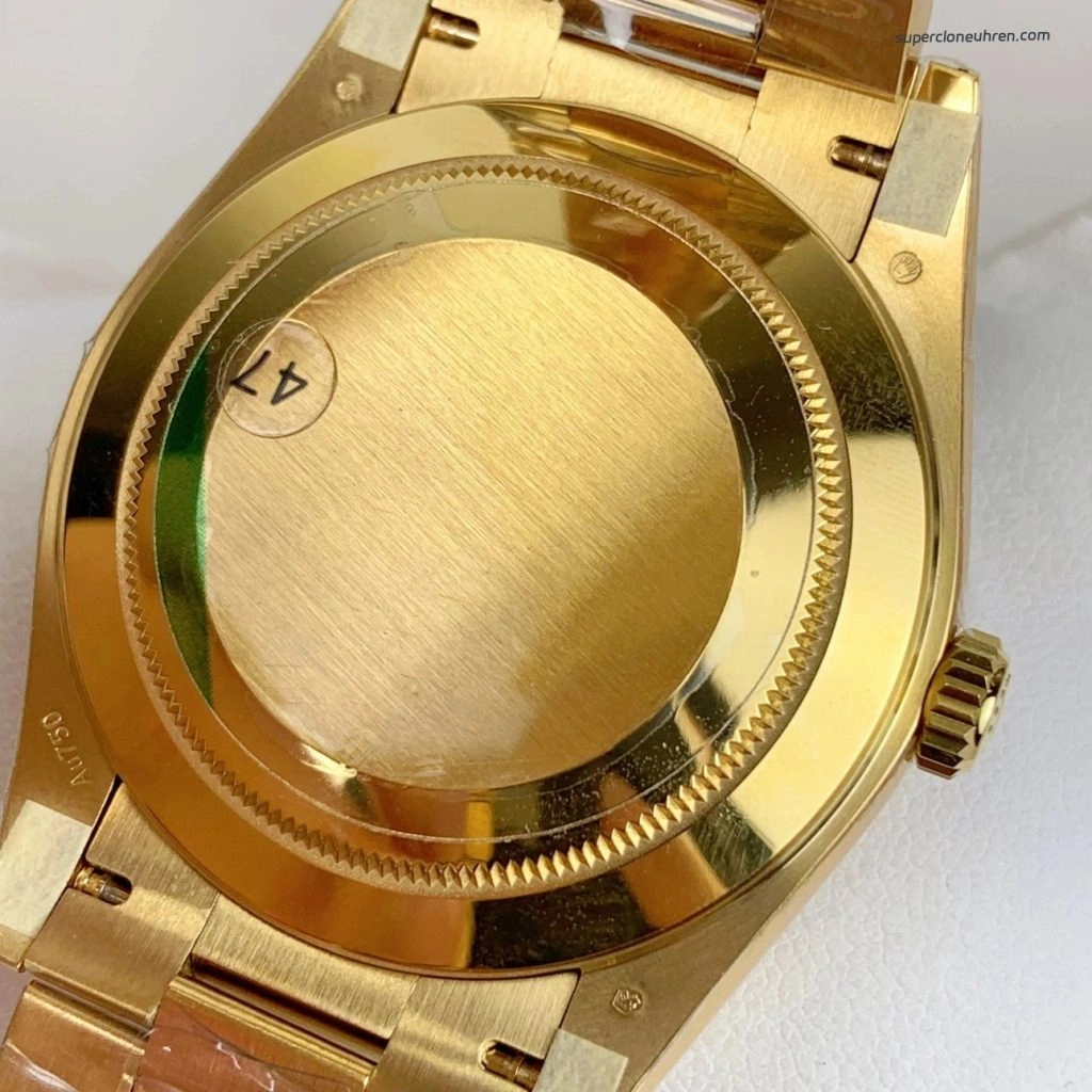 Super Clone Rolex Day-Date 228238-0005 Champagnerfarbenes Zifferblatt 40mm