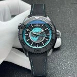 Premium Replica Uhr Omega Seamaster Planet Ocean 215.92.46.22.01.006 Schwarze Keramik 45,5 mm