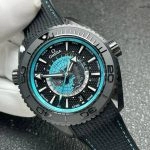Premium Replica Uhr Omega Seamaster Planet Ocean 215.92.46.22.01.006 Schwarze Keramik 45,5 mm