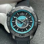 Premium Replica Uhr Omega Seamaster Planet Ocean 215.92.46.22.01.006 Schwarze Keramik 45,5 mm