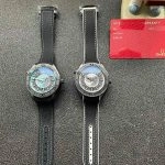 Premium Replica Uhr Omega Seamaster Planet Ocean 215.92.46.22.01.006 Schwarze Keramik 45,5 mm