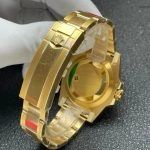 Super Clone Rolex Submariner 116618LB-0003 blaues Zifferblatt Gelbgold 40mm