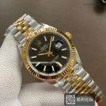 Premium Replica Uhr Rolex Datejust m126333-0014 Bicolor mit geriffelter Lünette 41mm
