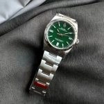 Super Clone Rolex Oyster Perpetual m126000-0005 mit grünem Zifferblatt aus Edelstahl 36 mm