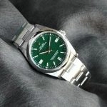 Super Clone Rolex Oyster Perpetual m126000-0005 mit grünem Zifferblatt aus Edelstahl 36 mm