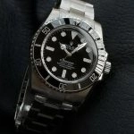 Super Clone Rolex Submariner 114060 Edelstahl Schwarz 40mm