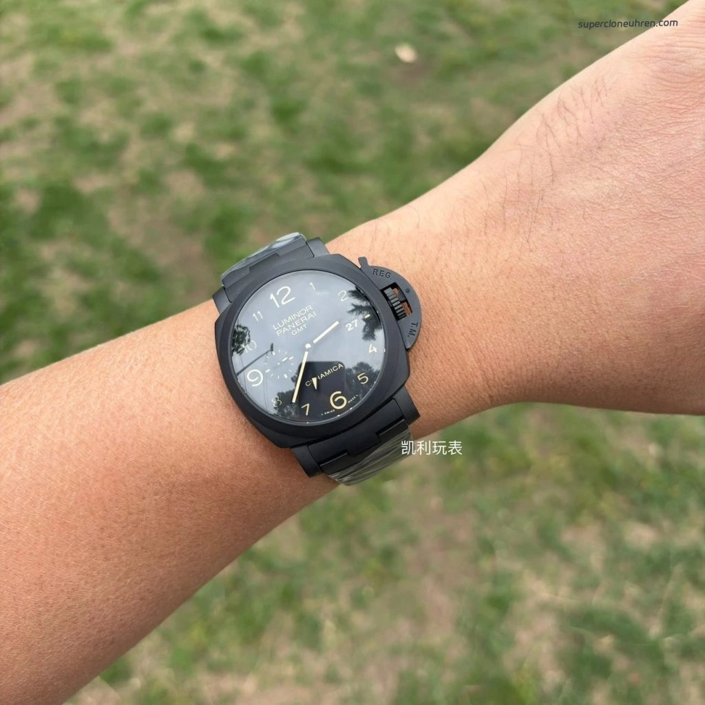 1:1 Super Clone Uhr Panerai Luminor PAM00438 Vollkeramik 44mm