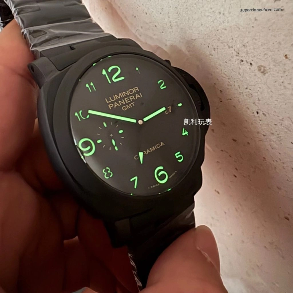 1:1 Super Clone Uhr Panerai Luminor PAM00438 Vollkeramik 44mm
