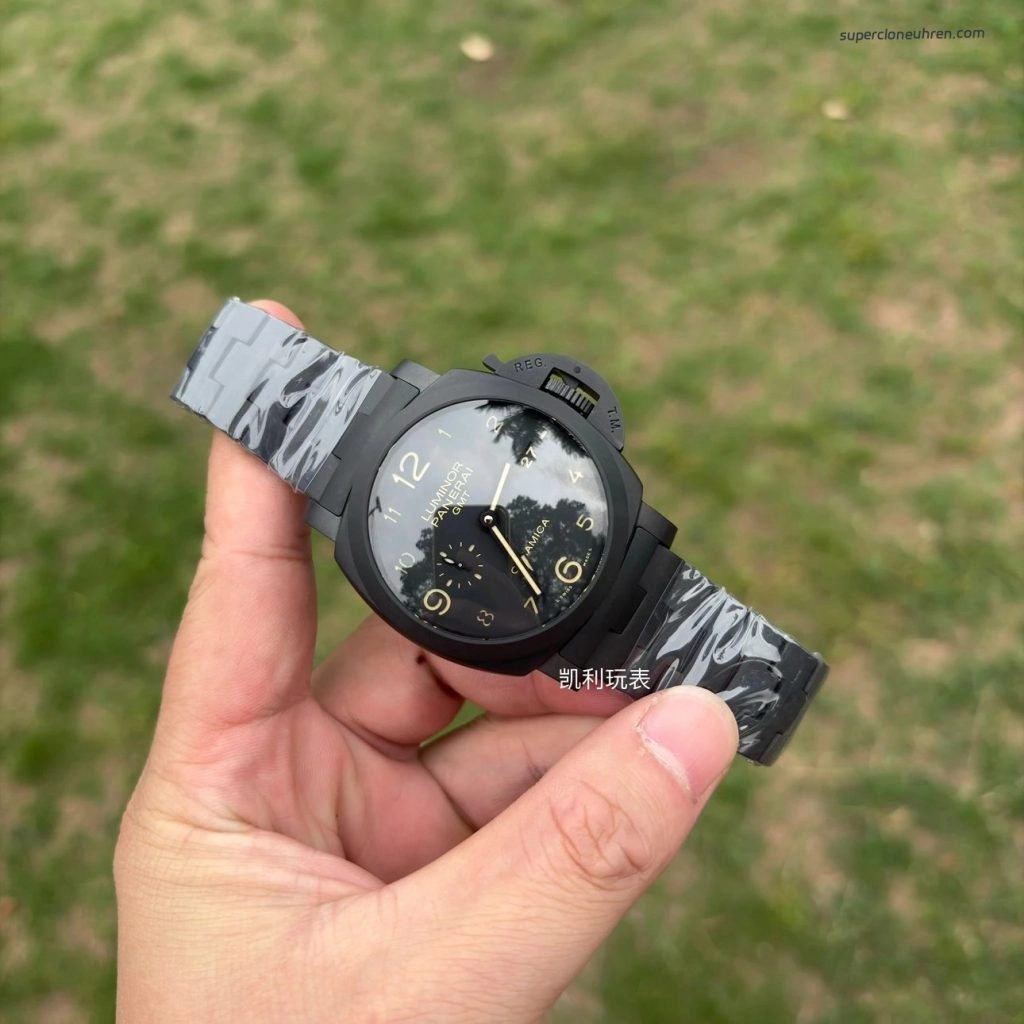 1:1 Super Clone Uhr Panerai Luminor PAM00438 Vollkeramik 44mm