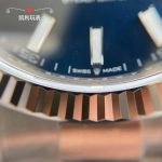 Super Clone Rolex Datejust m126334-0001 mit geriffelter Lünette und Oysterband 41mm