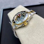 1:1 Super Clone Uhr Rolex Submariner 116613LN-0001 Schwarz Zwiebelgold 40mm