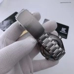 Premium Replica Uhr Omega Seamaster Planet Ocean 215.30.44.21.01.002 mit orangefarbener Lünette 43,5 mm