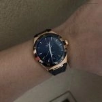 Premium Replica Uhr Omega Constellation 131.63.41.21.03.001 Roségold Keramiklünette 41mm