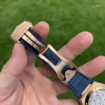 Premium Replica Uhr Omega Constellation 131.63.41.21.03.001 Roségold Keramiklünette 41mm