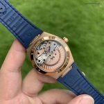 Premium Replica Uhr Omega Constellation 131.63.41.21.03.001 Roségold Keramiklünette 41mm