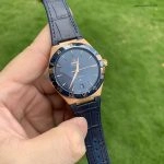 Premium Replica Uhr Omega Constellation 131.63.41.21.03.001 Roségold Keramiklünette 41mm