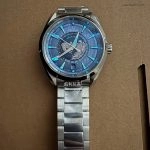 Super Clone Omega Seamaster Aqua Terra Worldtimer 220.10.43.22.03.002 Eisblaues Zifferblatt 43mm