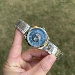 Super Clone Omega Seamaster Aqua Terra Worldtimer 220.10.43.22.03.002 Eisblaues Zifferblatt 43mm