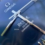 Premium Replica Uhr Omega De Ville 431.10.41.21.03.001 blaues Zifferblatt Edelstahl 41 mm