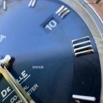 Premium Replica Uhr Omega De Ville 431.10.41.21.03.001 blaues Zifferblatt Edelstahl 41 mm