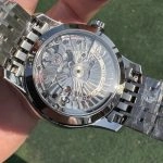 Premium Replica Uhr Omega De Ville 431.10.41.21.03.001 blaues Zifferblatt Edelstahl 41 mm