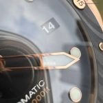 Super Clone Panerai Submersible PAM01070 Roségold mit Carbon-Lünette 44 mm