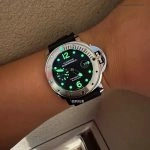 Premium Replica Uhr Panerai Submersible PAM01024 mattes Edelstahlgehäuse 44mm