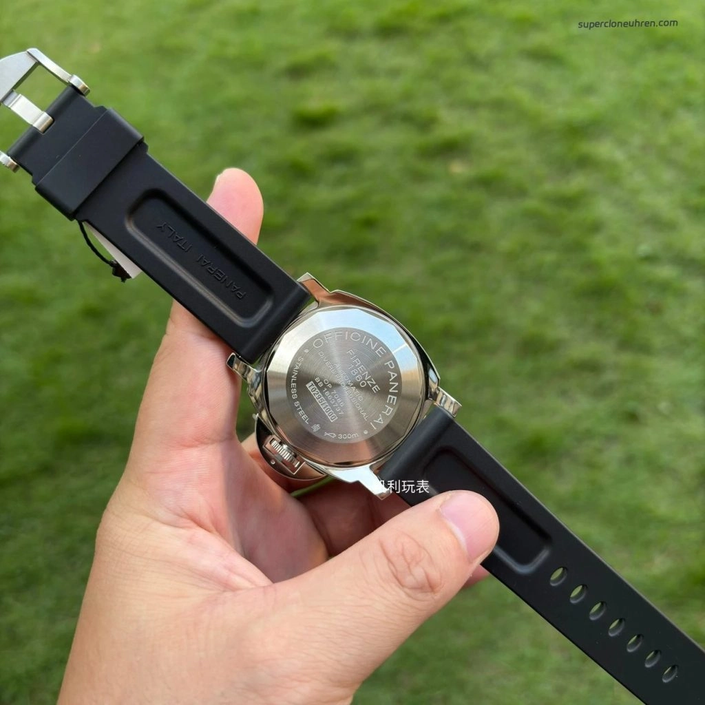 Premium Replica Uhr Panerai Submersible PAM01024 mattes Edelstahlgehäuse 44mm