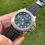 Premium Replica Uhr Panerai Submersible PAM01024 mattes Edelstahlgehäuse 44mm