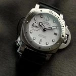 Premium Replica Uhr Panerai Submersible PAM02223 aus mattiertem Edelstahl 42 mm