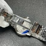 Premium Replica Uhr Omega De Ville 434.10.40.20.03.001 mit grünem Zifferblatt und Stahlband 40 mm