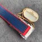 Premium Replica Uhr Omega Seamaster Olympic Games 522.32.44.21.03.001 blau-rotes Zifferblatt 44 mm