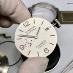 Premium Replica Uhr Panerai Luminor Marina PAM01314 Edelstahl mit Lederband 44mm