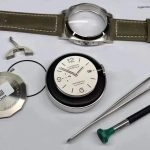 Premium Replica Uhr Panerai Luminor Marina PAM01314 Edelstahl mit Lederband 44mm