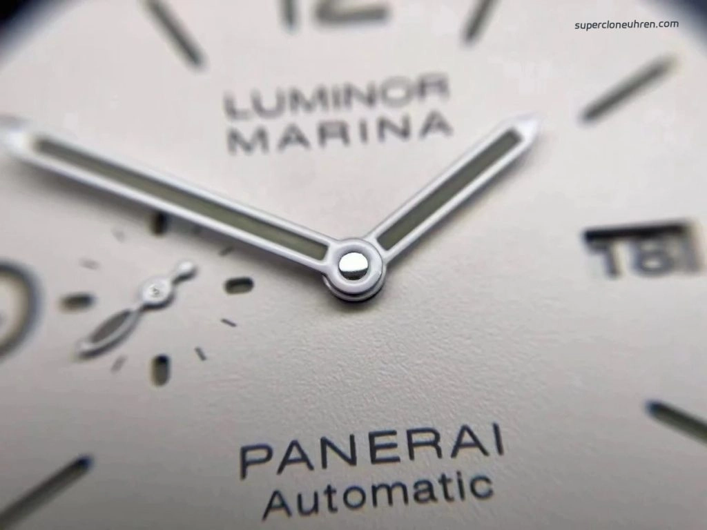 Premium Replica Uhr Panerai Luminor Marina PAM01314 Edelstahl mit Lederband 44mm