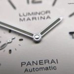 Premium Replica Uhr Panerai Luminor Marina PAM01314 Edelstahl mit Lederband 44mm