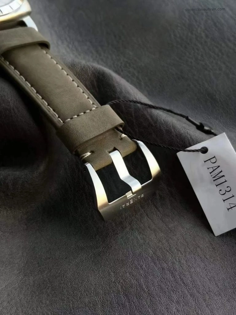 Premium Replica Uhr Panerai Luminor Marina PAM01314 Edelstahl mit Lederband 44mm