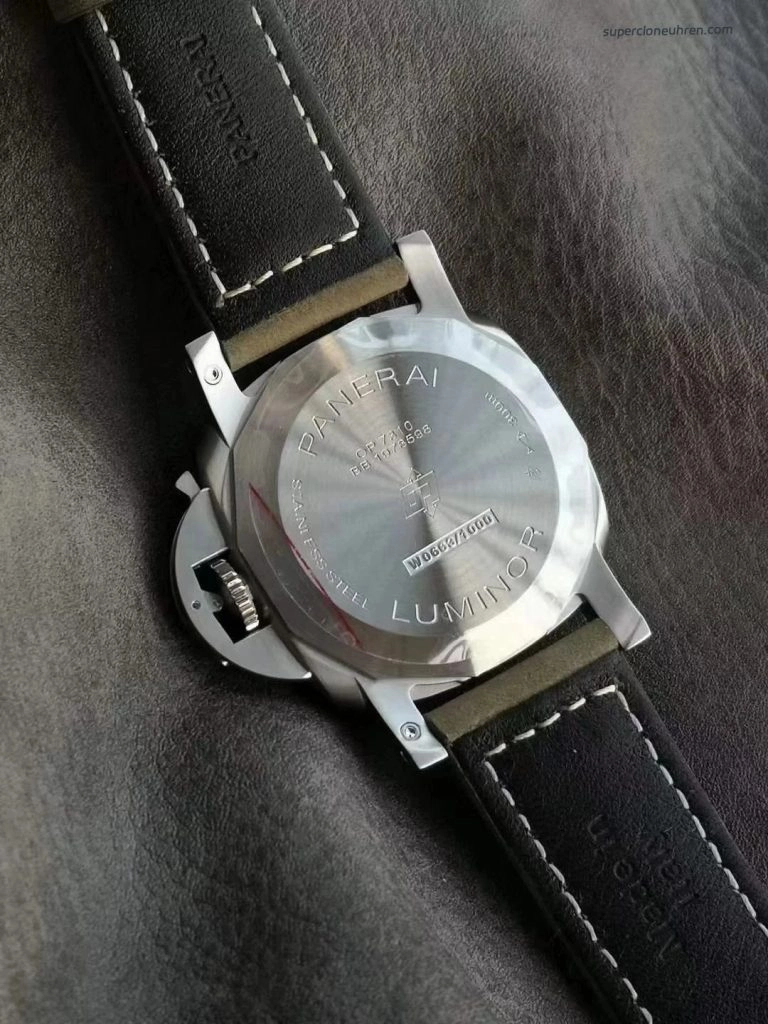 Premium Replica Uhr Panerai Luminor Marina PAM01314 Edelstahl mit Lederband 44mm