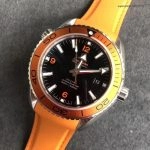 Super Clone Omega Seamaster Planet Ocean 232.32.42.21.01.001 mit orangefarbener Lünette 42 mm