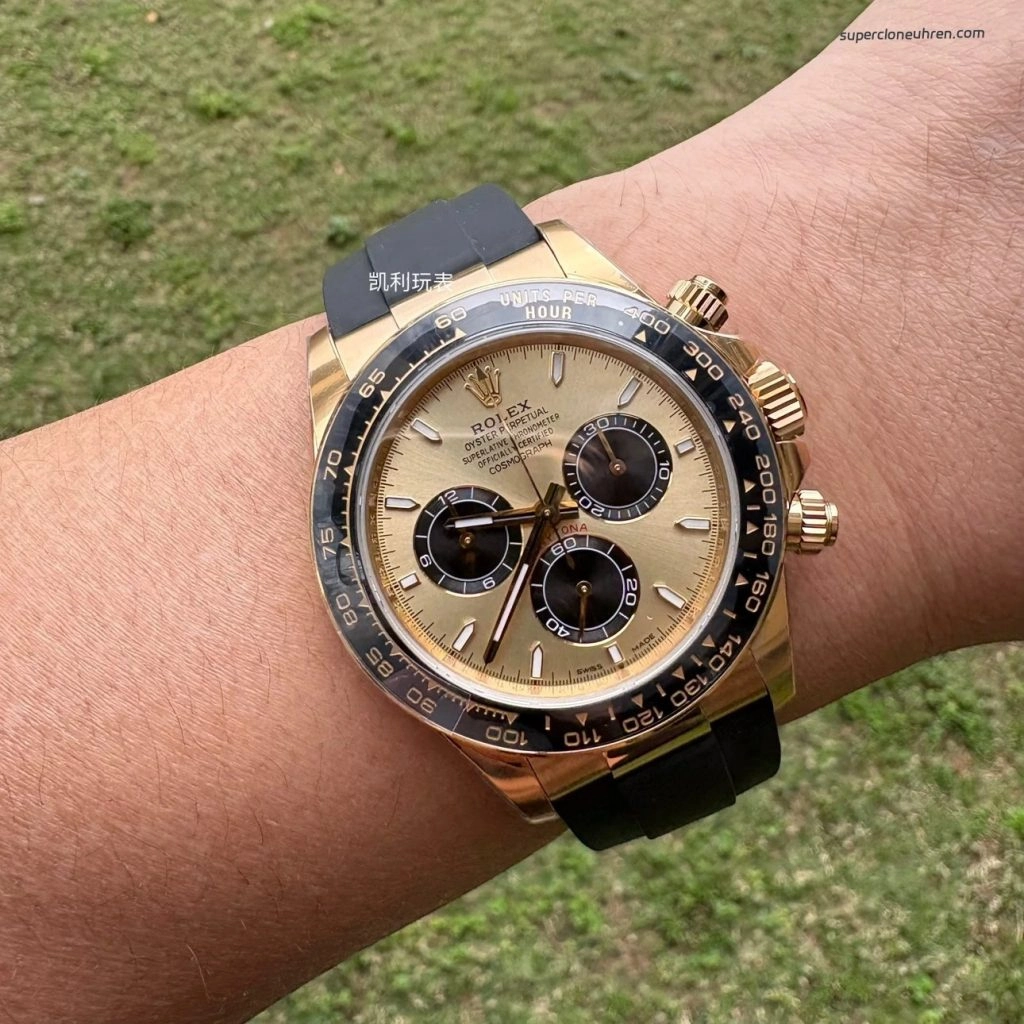 Premium Replica Uhr Rolex Daytona 126518LN-0012 mit Oysterflex-Band 40mm
