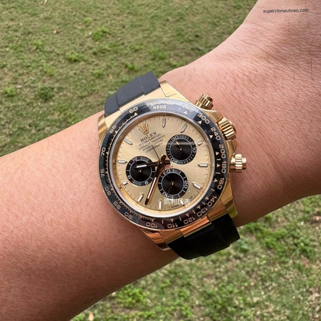 Premium Replica Uhr Rolex Daytona 126518LN-0012 mit Oysterflex-Band 40mm