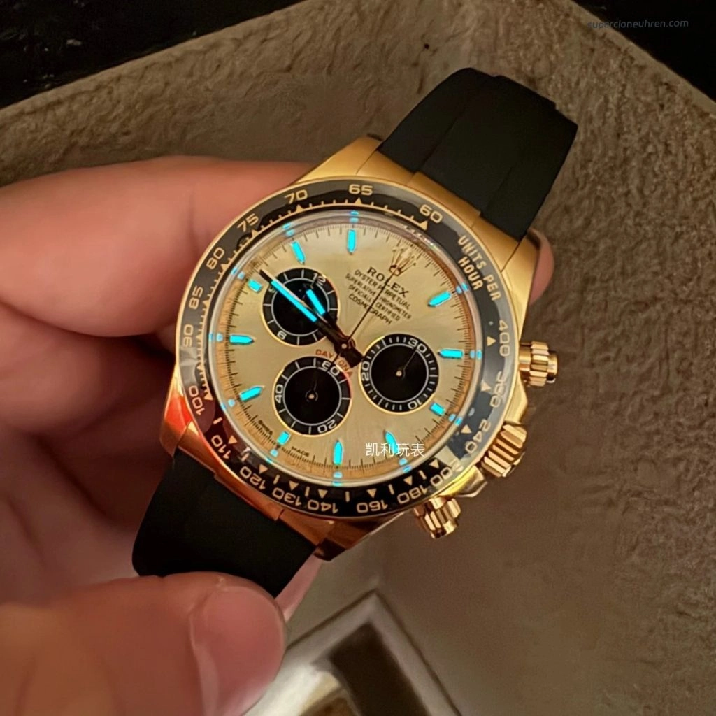 Premium Replica Uhr Rolex Daytona 126518LN-0012 mit Oysterflex-Band 40mm