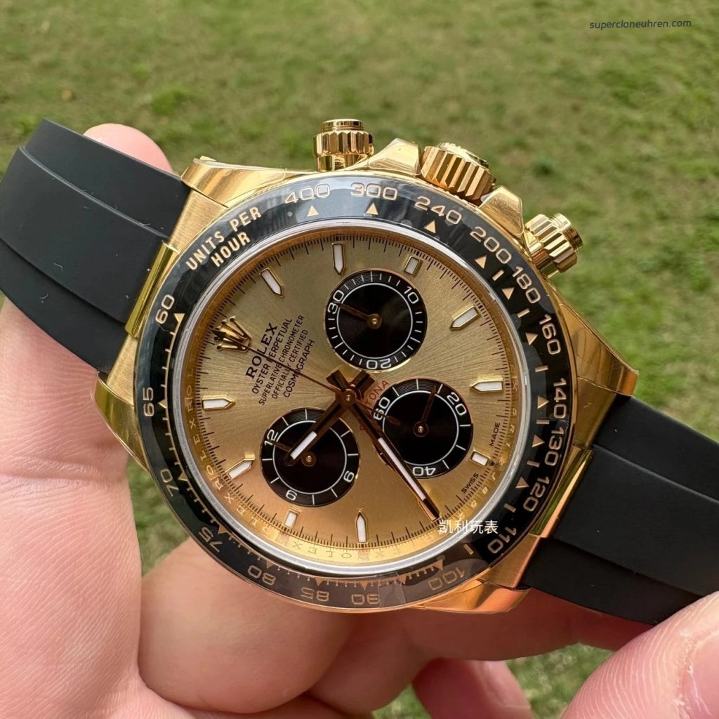 Premium Replica Uhr Rolex Daytona 126518LN-0012 mit Oysterflex-Band 40mm