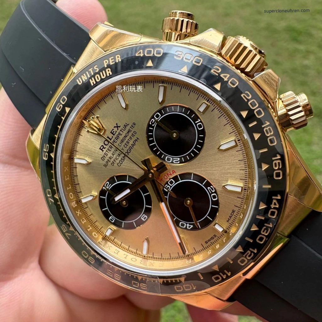 Premium Replica Uhr Rolex Daytona 126518LN-0012 mit Oysterflex-Band 40mm