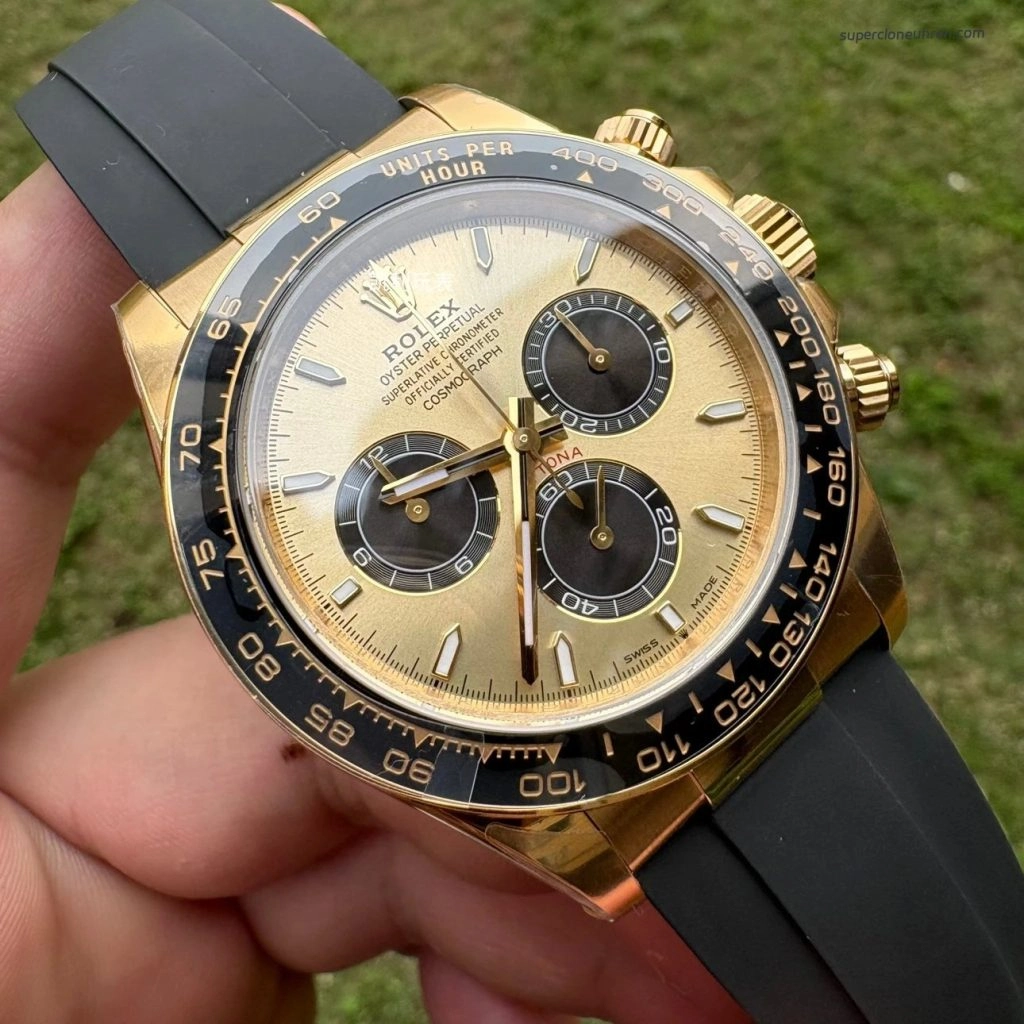 Premium Replica Uhr Rolex Daytona 126518LN-0012 mit Oysterflex-Band 40mm