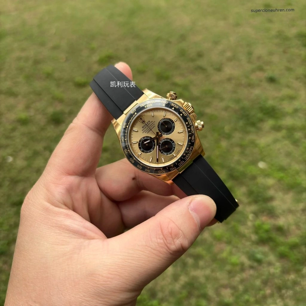 Premium Replica Uhr Rolex Daytona 126518LN-0012 mit Oysterflex-Band 40mm