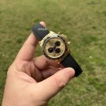 Premium Replica Uhr Rolex Daytona 126518LN-0012 mit Oysterflex-Band 40mm