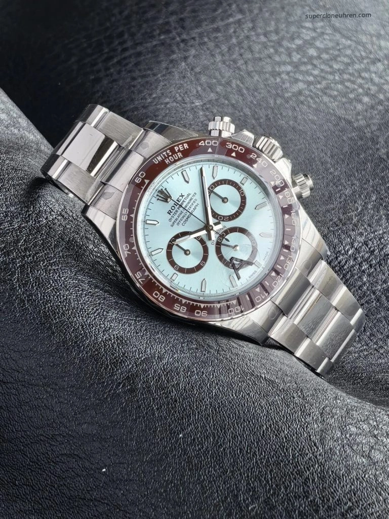1:1 Super Clone Uhr Rolex Cosmograph Daytona 126506-0001 eisblaues Zifferblatt 40 mm