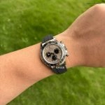 Premium Replica Uhr Rolex Daytona 126519LN-0006 in Zementgrau mit Oysterflex 40 mm